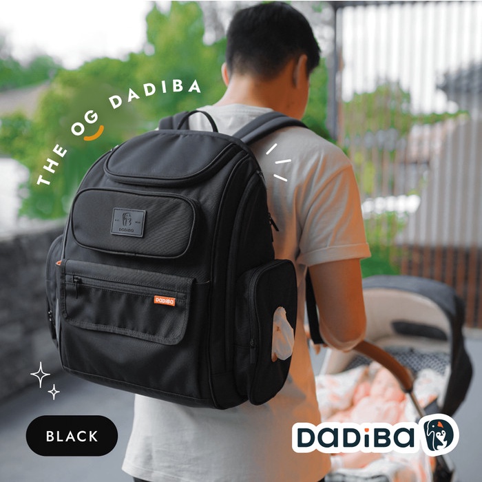 Diaper Bag The Og Dadiba Diaper Bag (Black)