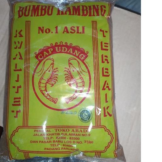 

➹ bumbu pemasak kambing cap udang 1kg ❃