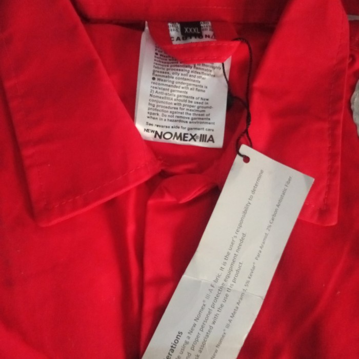 Terlaris Coverall/Werpak Safety Nomex Iiia