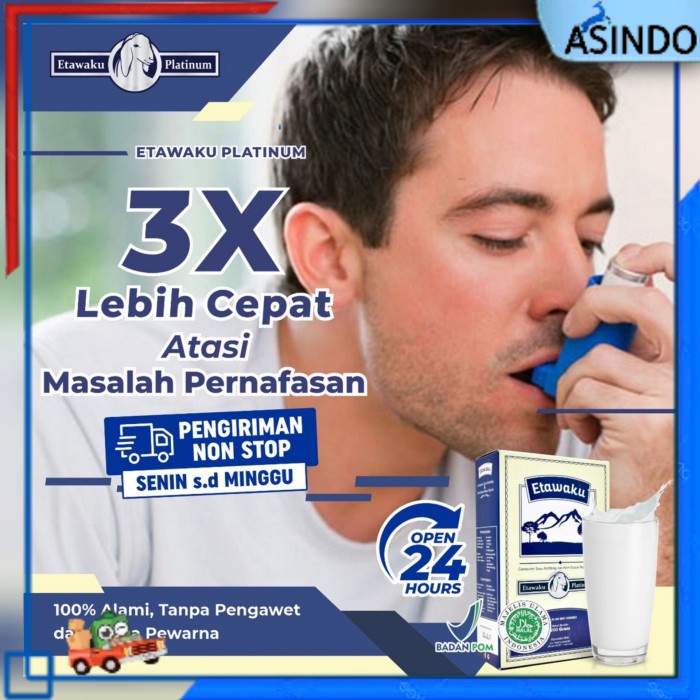 

[ COD ] ETAWAKU PLATINUM 200gr 3X Atasi Masalah Pernafasan