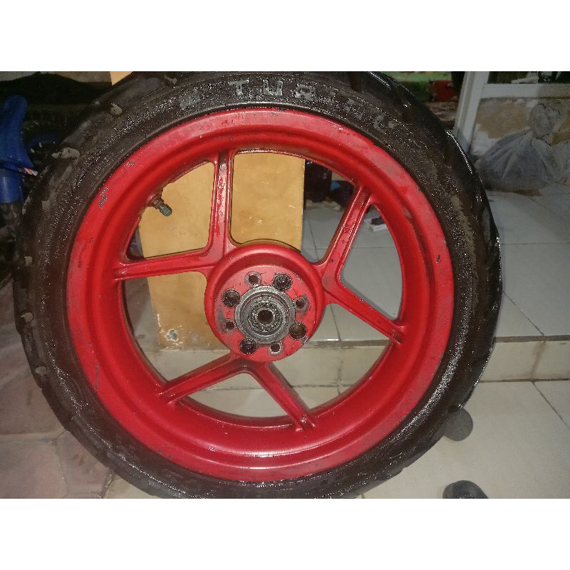 Velg Tapak Lebar Tiger Revo (double disc)