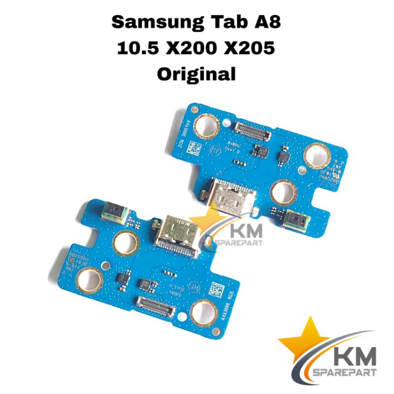 Konektor Charger Samsung Tab A8 10.5 X200 X205 Original Support Fast Charging