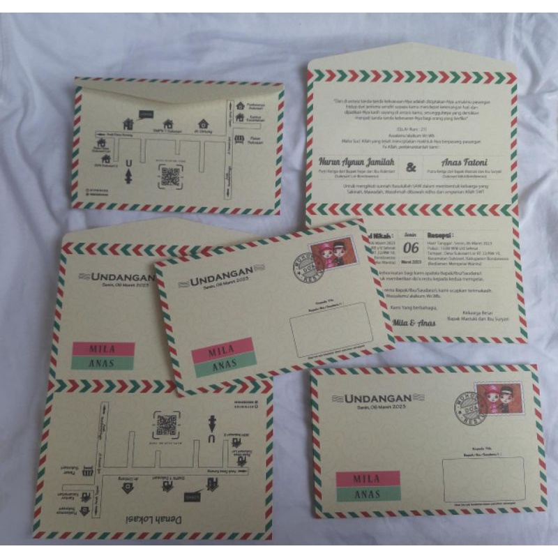 UNDANGAN BLANGKO ERBA 88183