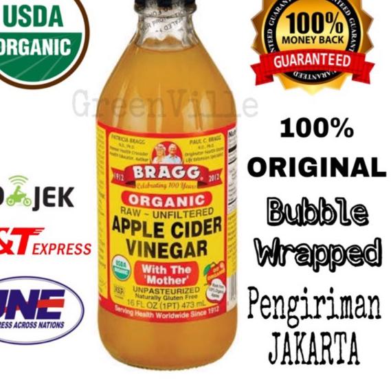 

❁ Bragg Apple Cider Vinegar 473ml Organik ➯