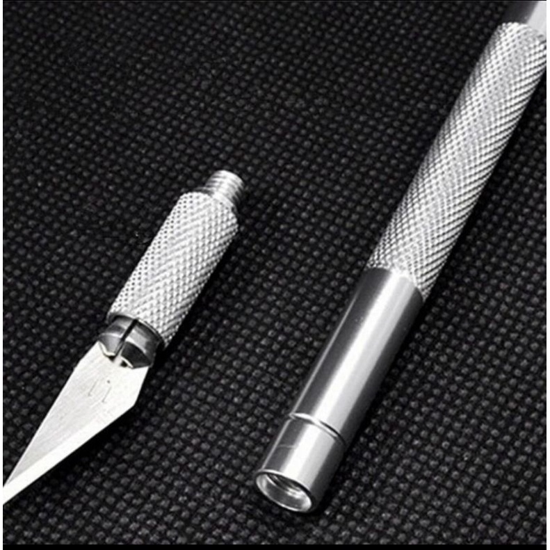 

Cutter Pen Set Refill Art Craft Precission Knife Craft Cutter Untuk Kerajinan Seni Ukir Hobby DIY