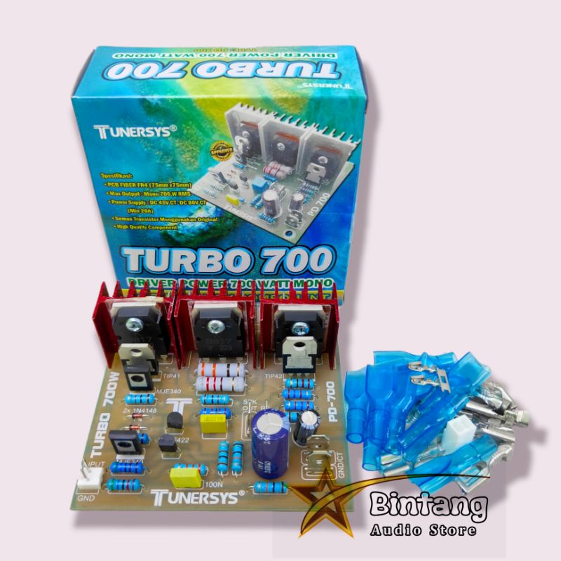 Power Driver Turbo 700W 700 Watt by Tunersys