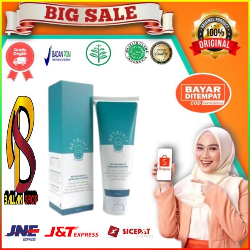 Artrivit Asli Original Cream Sendi Bisa Mengatasi Nyeri Sendi Bengkak Akibat