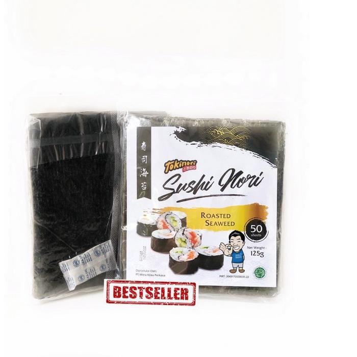 

✴ Tokinori Yaki Sushi Nori- Roasted Seaweed- Rumput Laut 50pc ☛