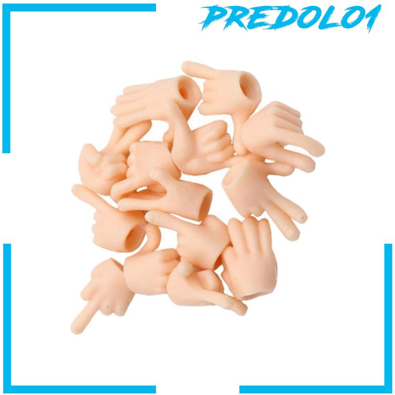 [Predolo1] Boneka Miniatur Model Tangan Action Figure Pengganti Untuk Boneka Pretend Play