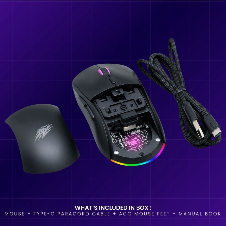 Sades Oculus V2 RGB Wireless Gaming Mouse