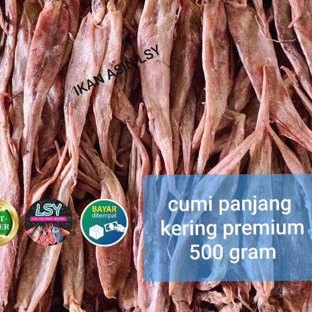 

➻ ikan asin cumi panjang super 500gr ☞
