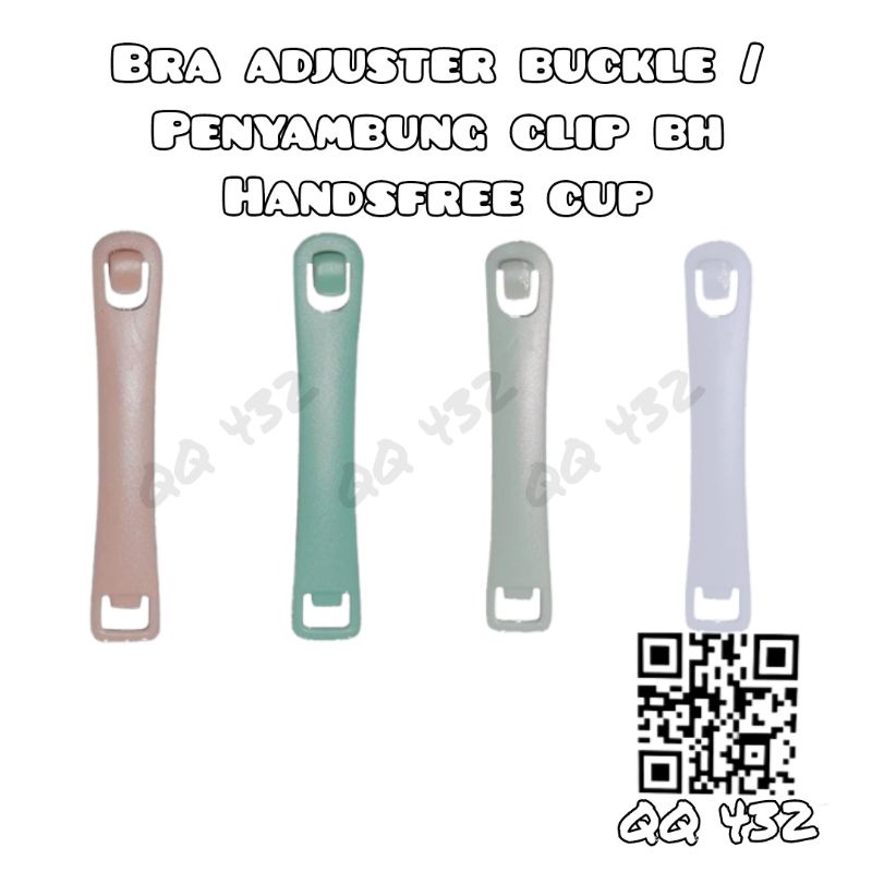 [New Item] Bra adjuster buckle Penyambung clip BH handsfree cup wearable