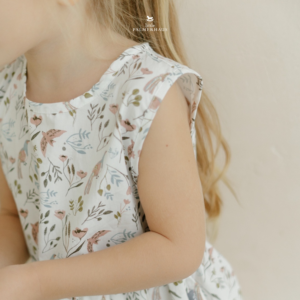 Little Palmerhaus LPH Mapple Dress Anak Perempuan 1-6 Tahun