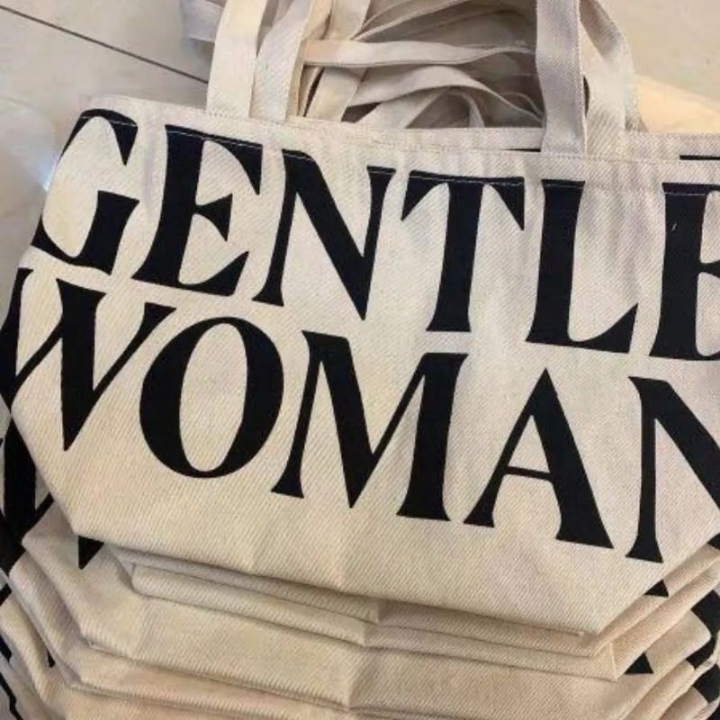 Tas Totebag GENTLE WOMAN BIG - Tas Korea - Tas Wanita - Tote Bag