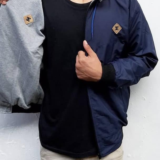 ✻ Jaket Parasut Bolak Balik / Jaket Anti Air / Jaket Pria Bolak Balik ➽