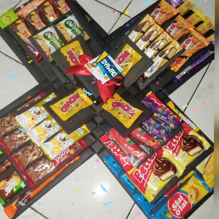 

♩ Explosion box 4 layer+ pull out money ukuran besar ✹