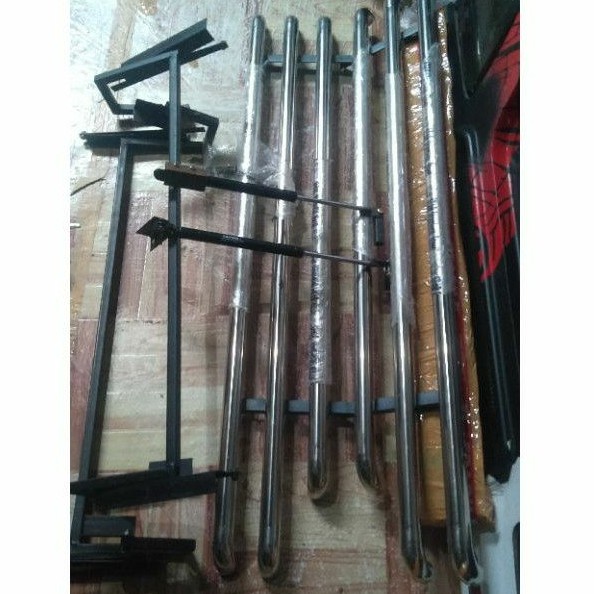 [COD] Bumper Samping Stainlis L300 plus Belakang NEW