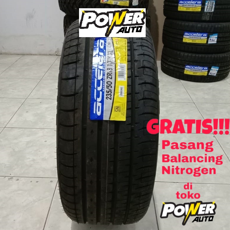 ban mobil tubles accelera phi 235/50 r18, ban buat innova