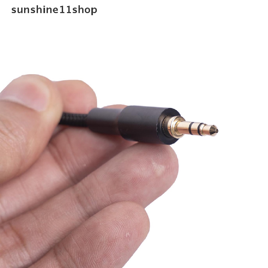 Sho Kabel Ekstensi Audio Jack 3.5mm Kabel Aux Lapis Emas Untuk Speaker Headphone N