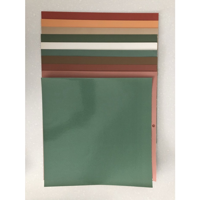 Terlaris Cardstock Coral Isi 10Lbr / Scrapbook / Kertas 30Cmx30Cm / 12"