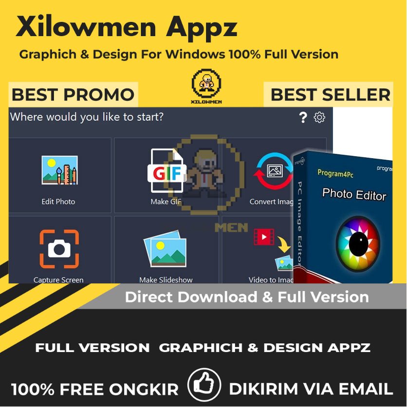 [Full Version] Program4Pc Photo Editor Pro Design Graphics Lifetime Win OS