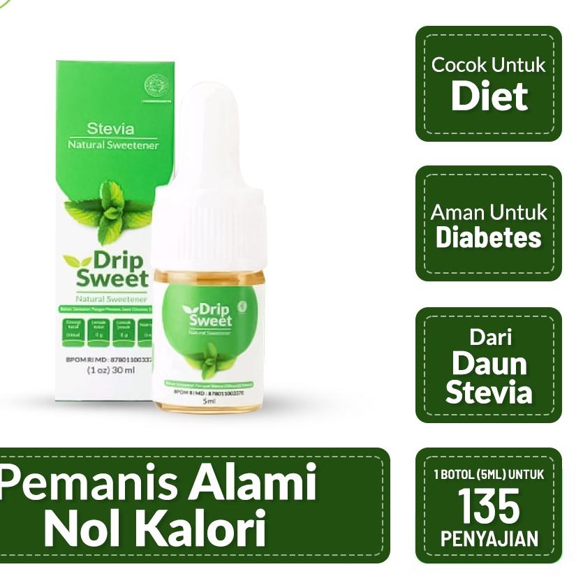 

™ Drip Sweet 5 ML Gula Stevia Cair ☊