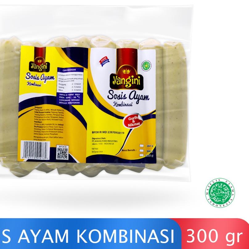 

♢ Yangini Chicken Sausage - Sosis Ayam Kombinasi 360 gr ❂