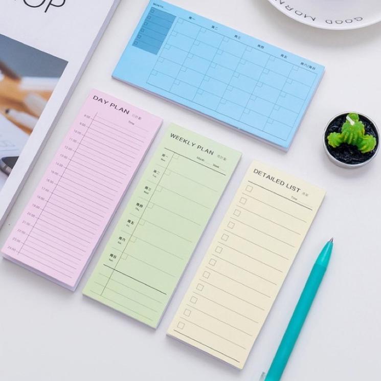 

L86 Weekly planner / Daily Planner / Monthly Planner Memopad / Catatan Tempel TELAH HADIR GB21