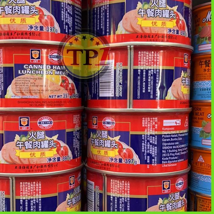 

☄ HAM MALING TTS PREMIUM 397GR / LUNCHEON MEAT PREMIUM / NON HALAL ℮