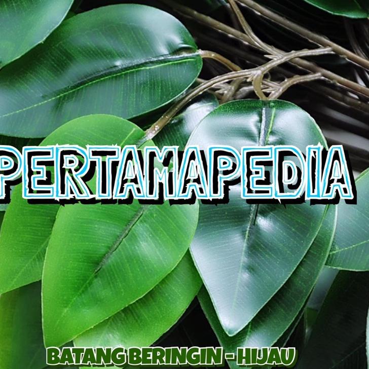 ❂ Lusinan Daun Batang Beringin Latex/Daun Plastik/Daun Hijau/Daun Hiasan/Daun Artificial/Daun Dekora