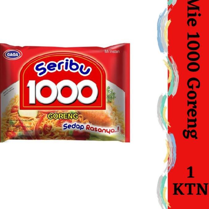 

☻ GAGA 1000 Goreng Spesial 50g (1 dus = 40 pcs) ♟