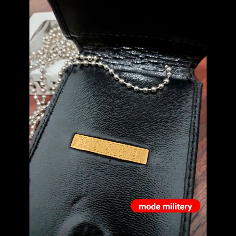 Dompet kalung penyidik l dompet polri l dompet polisi