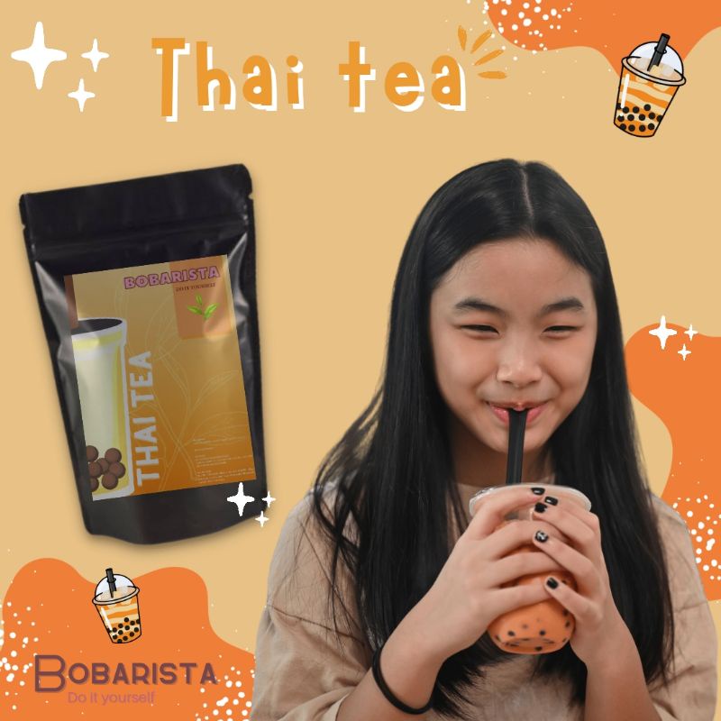 

Bobarista Bubuk Minuman Premium 1 kg Varian Thai Tea