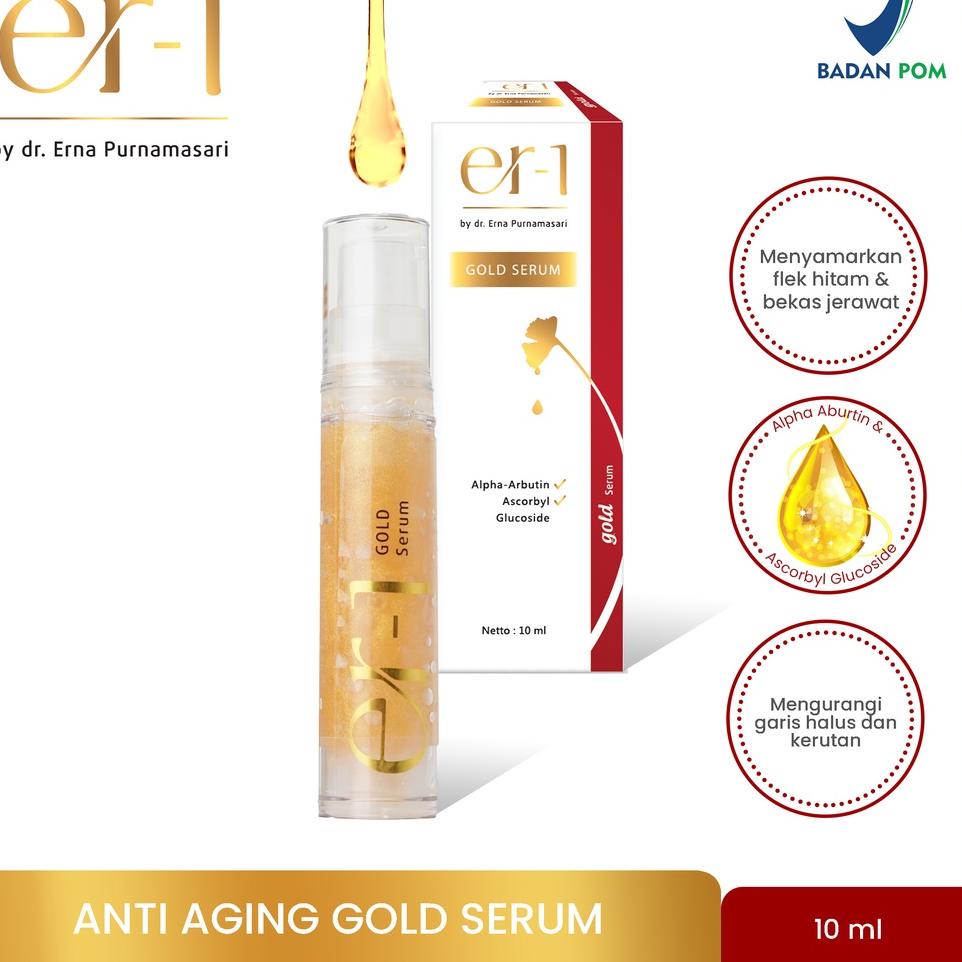 ❋ er-1 Gold Serum – Serum Anti Aging - by dr. Erna Purnamasari ♦