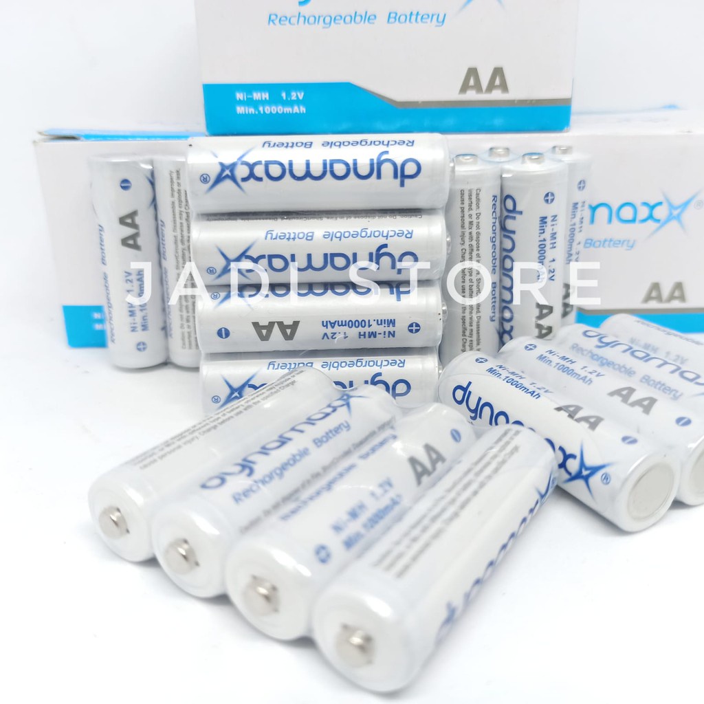Batere Battery Dynamax Baterai Dynamax Baterai Dynamax AA Baterai Dynamax AA Rechargeable 1000mAh Ba