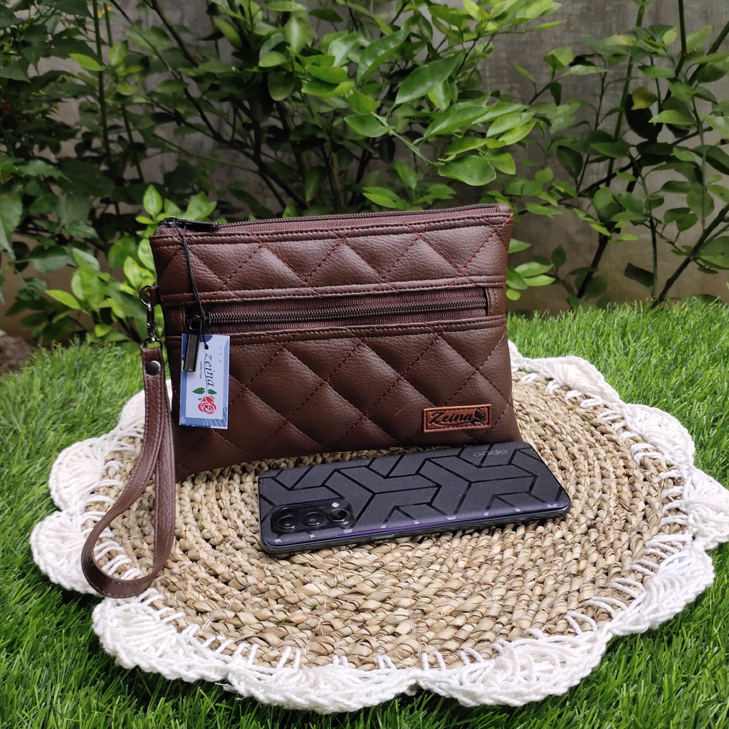 Dompet Wanita Dompet Dua sleting felly