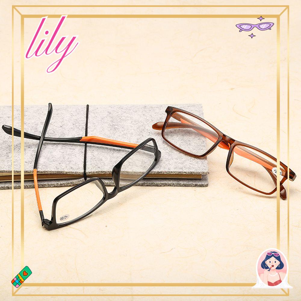 Lily Kacamata Presbyopia Wanita &amp; Pria Kacamata Baca Magnifying Eyewear