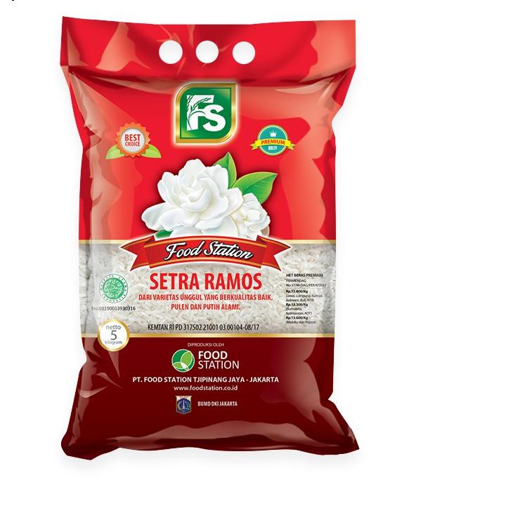 

۝ Food Station - Beras Melati Setra Ramos 5 Kg ❉