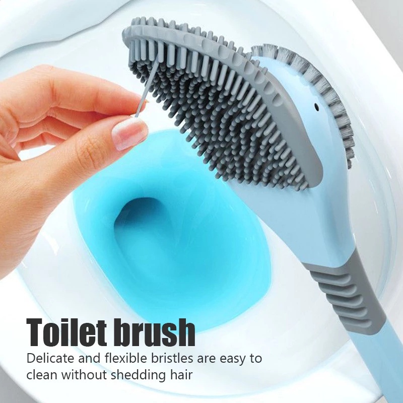 Silicone Toilet Brush/ Duck-Type Toilet Brush WC/Silicone Toilet Brush/Sikat Pembersih