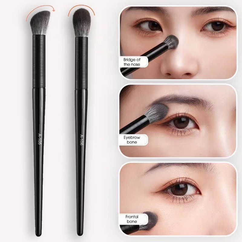 Kuas Makeup Kontur Siku Profesional Kontur Wajah Hidung Bayangan Eyeshadow Smudge Make up Brushes Finger Tummyen Cosmetic Blending Detail Makeup Brushes Daily Basic Cosmetic Tools