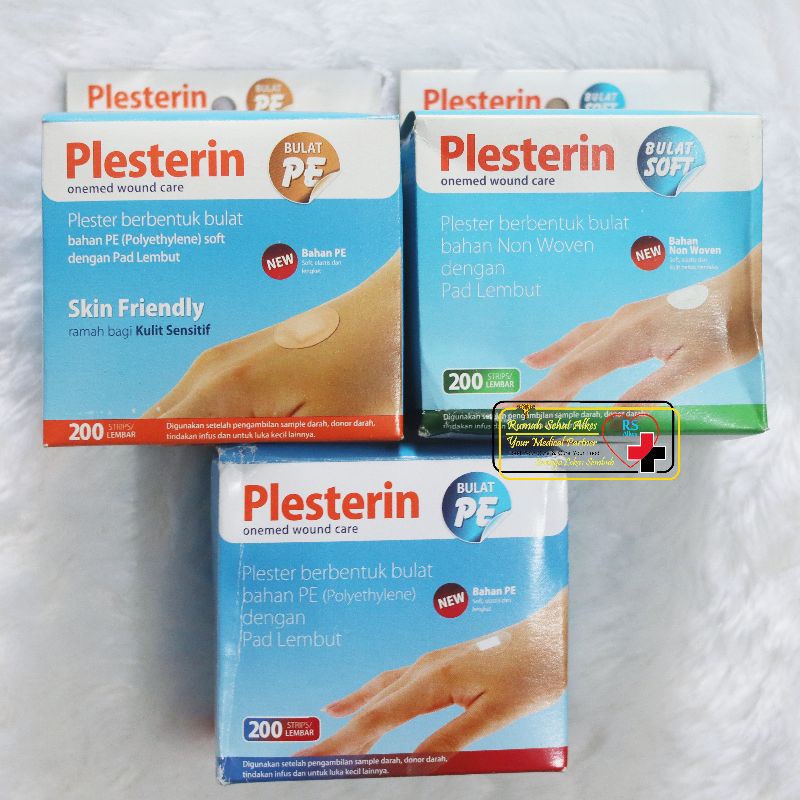 Plester BULAT TRANSPARANT SOFT COKLAT Plester Bulat Medis Plester Bulat Anti Air