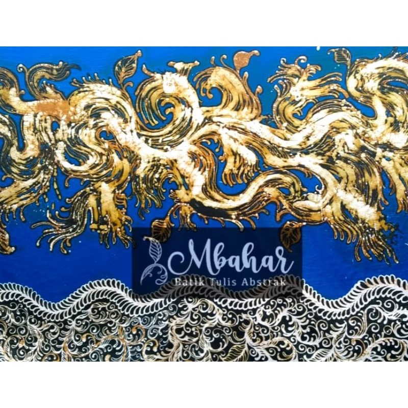 Batik Abstrak Batik Tulis Asli 100% Original