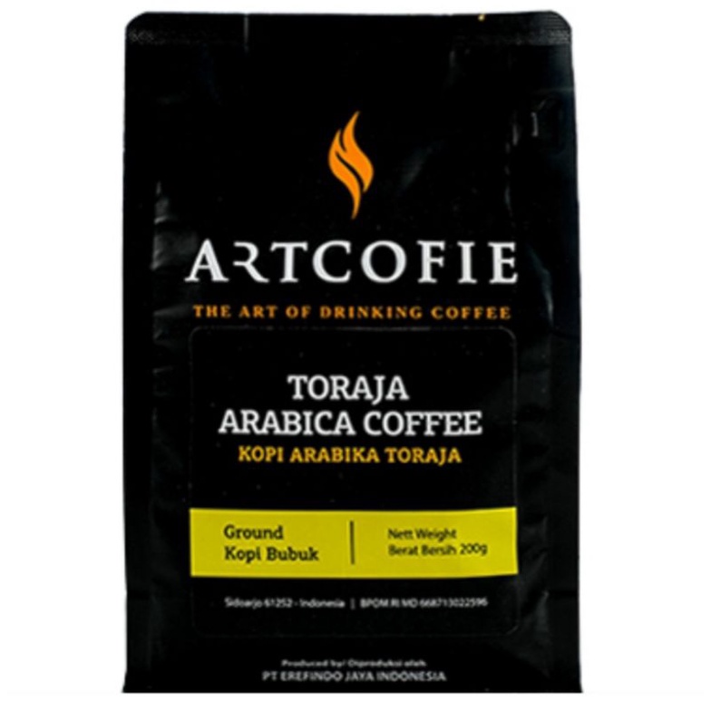 

Artcofie Kopi Bubuk Arabica Toraja 200gr