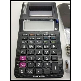 

Casio Hr-8Rc + Adaptor ~Kalkulator Printer-Calculator (Paket)
