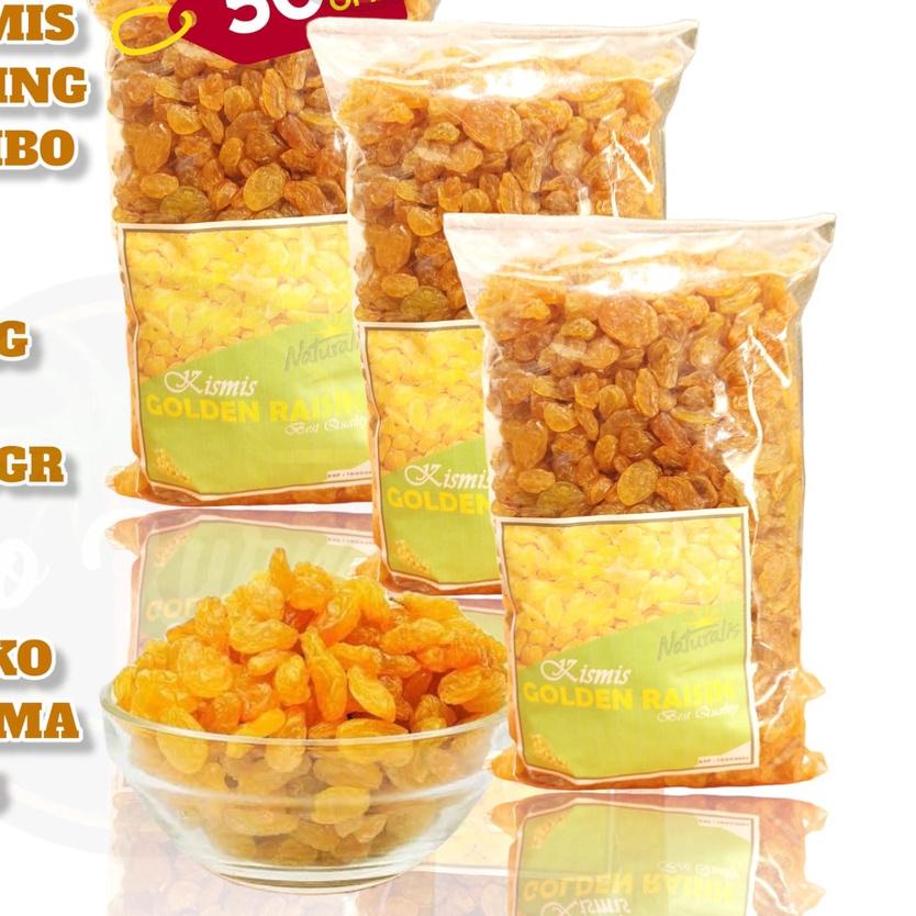 

➪ KISMIS KUNING JUMBO 1KG ●