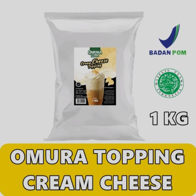 

Omura Topping Cream Cheese / Toping Krim Keju 1 KG