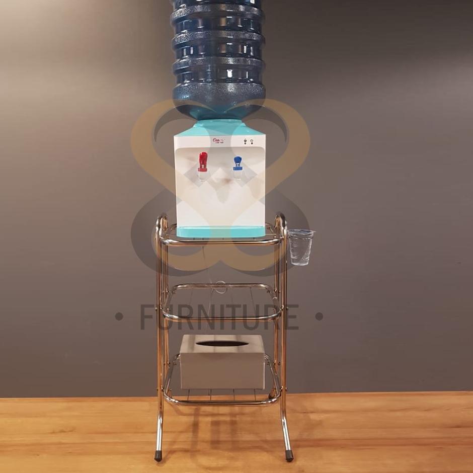 ♦ RAK / RAK SERBAGUNA SUSUN 3 / RAK DISPENSER  / RAK BESI SERBAGUNA KOKOH DAN KUAT ➤