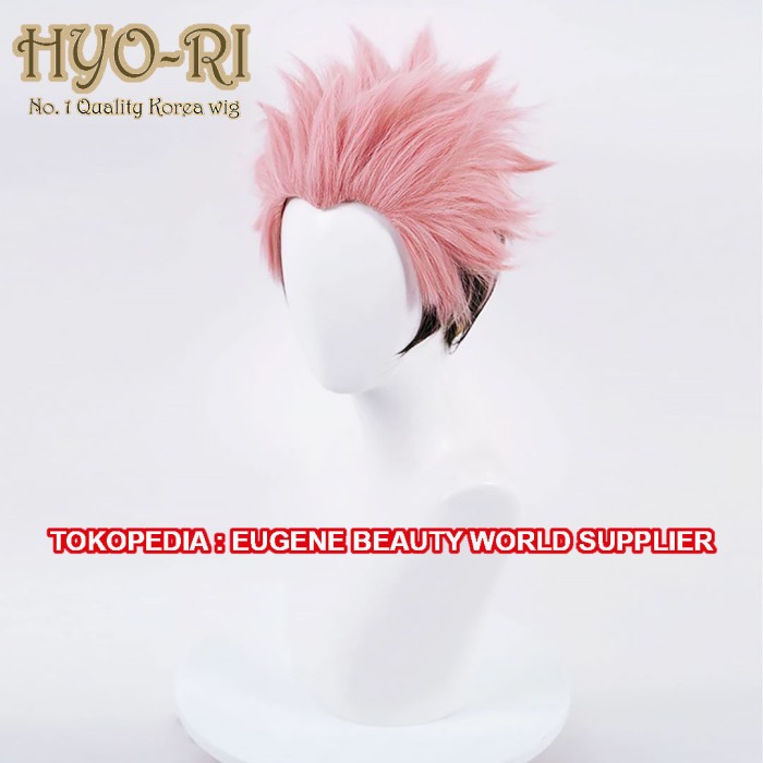 Terlaris Ready Stok - Wig Cosplay Jujutsu Kaisen Sukuna Itadori Yuji Itadori