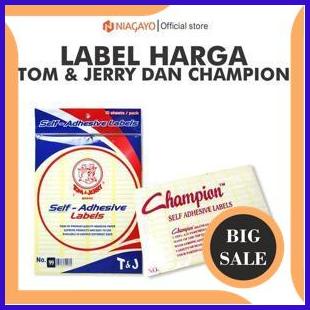 

perkakas Label Harga / Lebel Harga / Label Baju / Stiker Nama Undangan Label Harga Champio