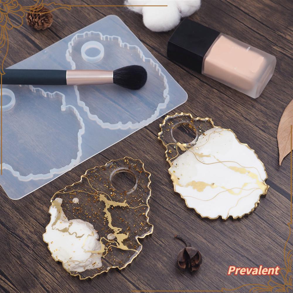 Preva Cetakan Resin Panel Alat Kosmetik Palet Makeup Kristal Epoxy